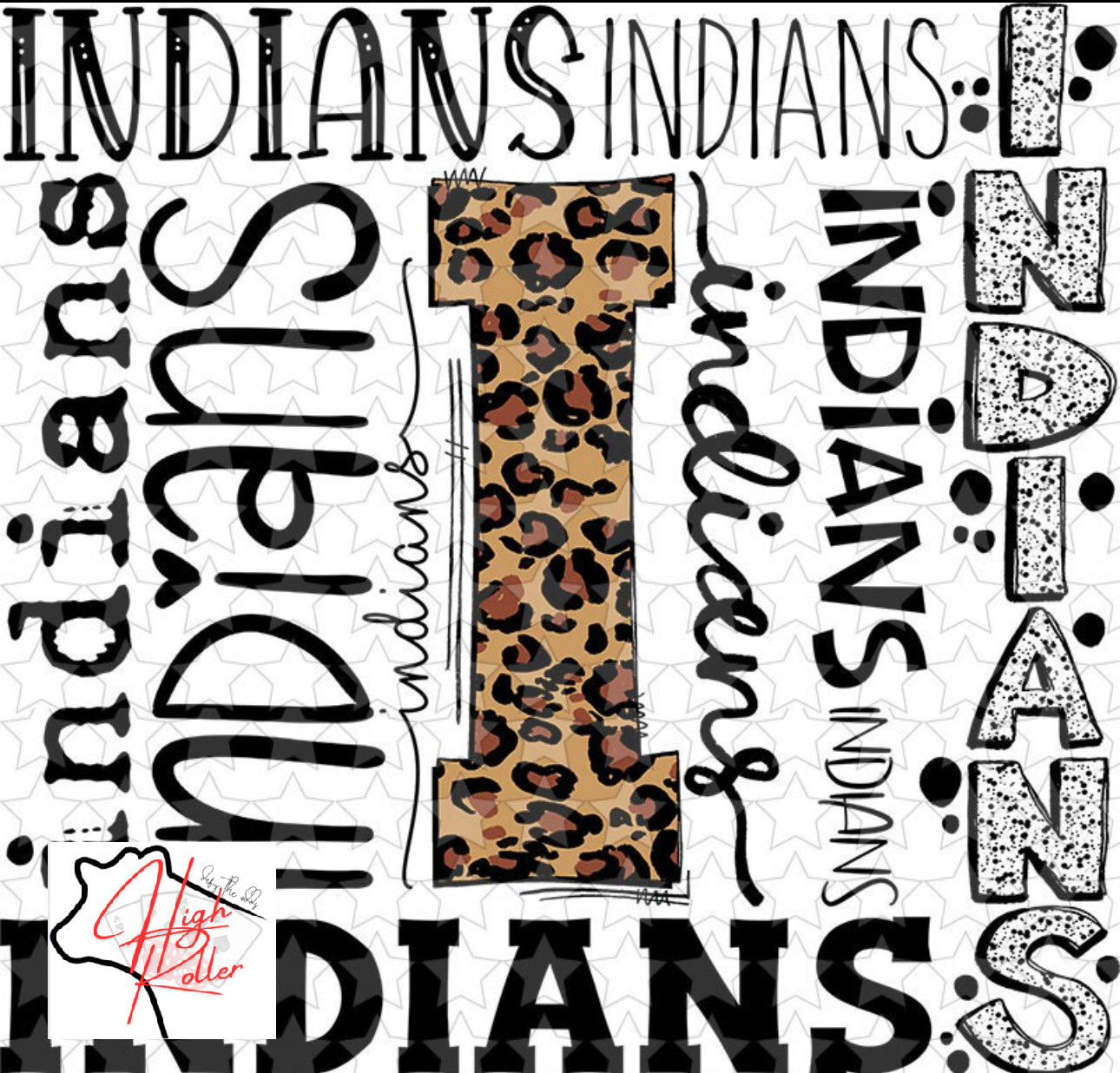 Cheetah INDIANS DTF Shirt