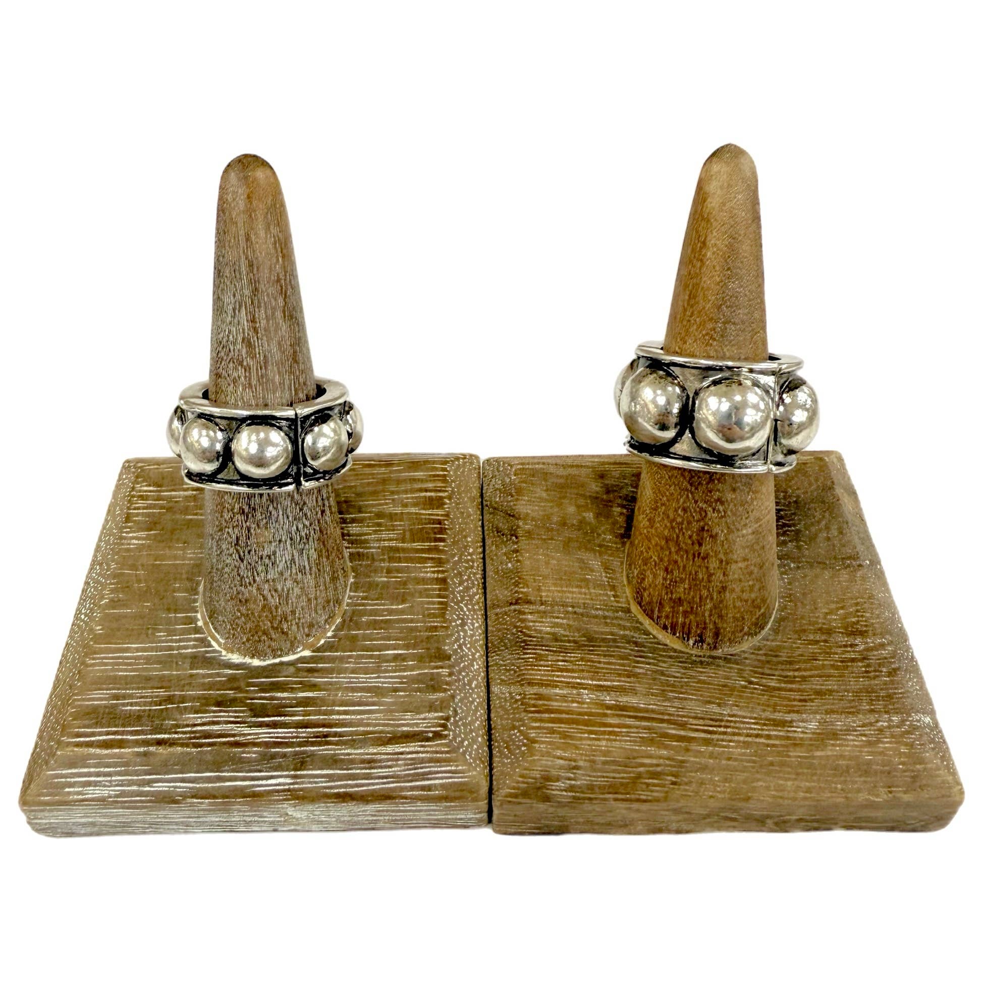 Bubble Adjustable Stretch Rings