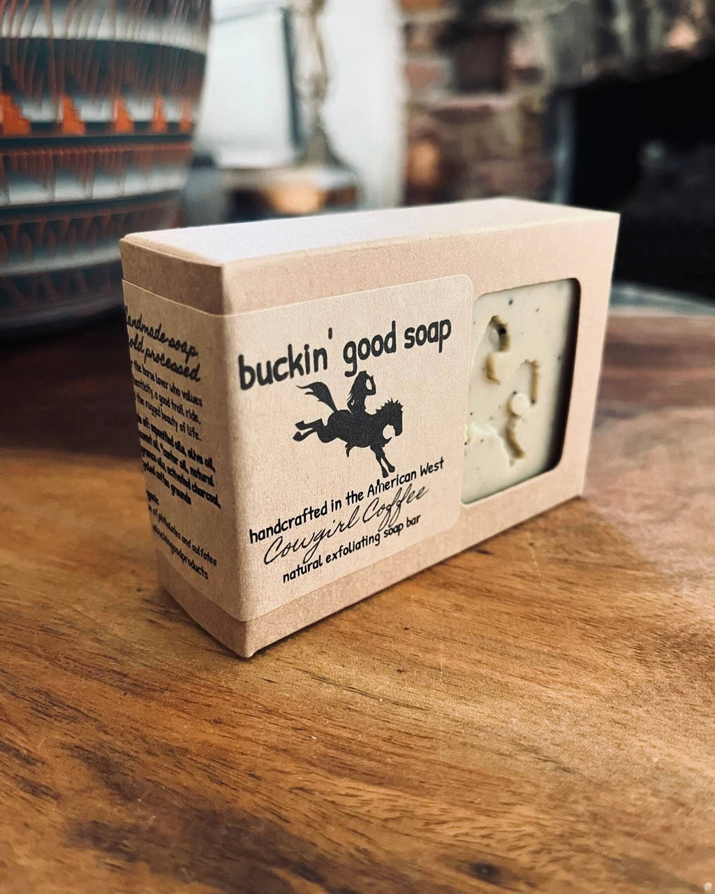 Soap Cowgirl Coffee (western decor, western boutique)