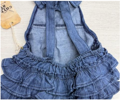 Bluebell Ruffle Bubble Romper