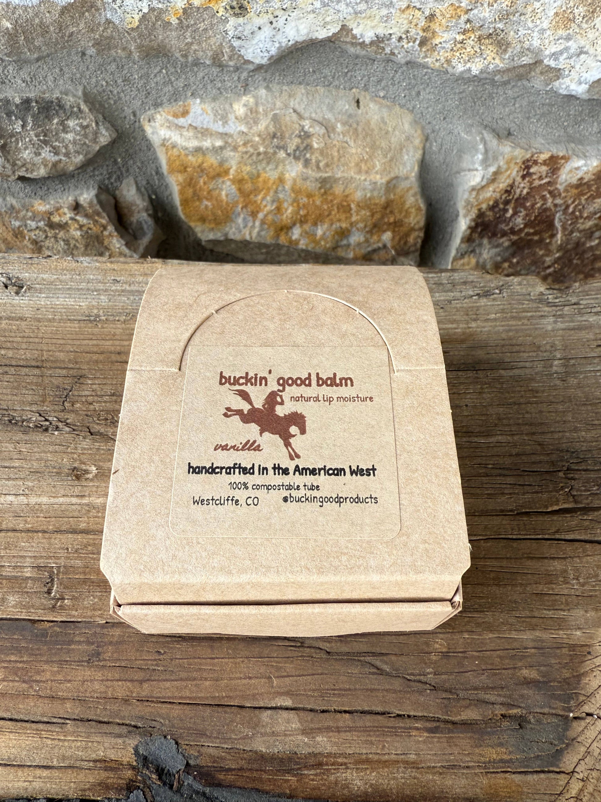 Lip Balm Vanilla (natural, plastic free)