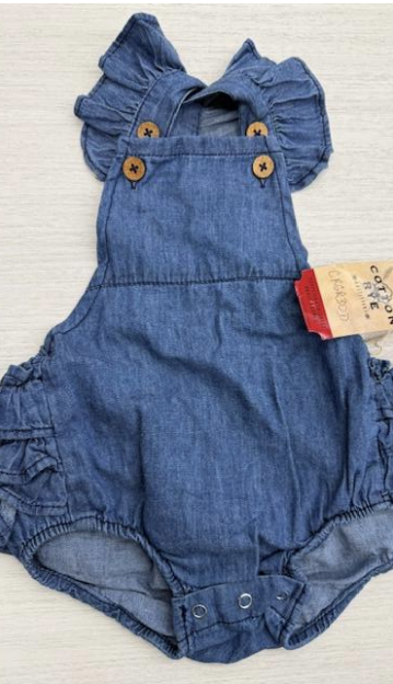 Bluebell Ruffle Bubble Romper