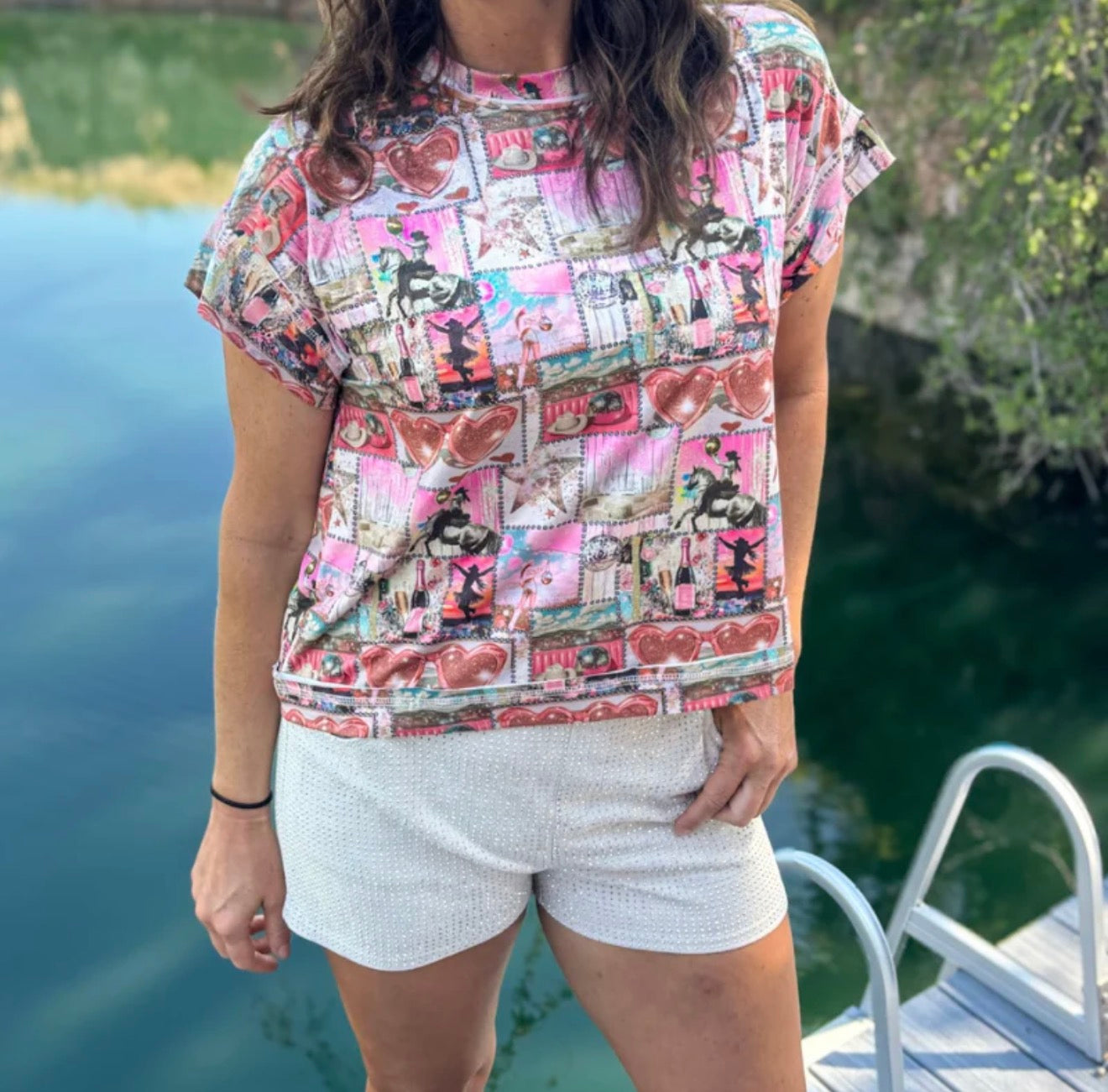 Glitter & Grit Top