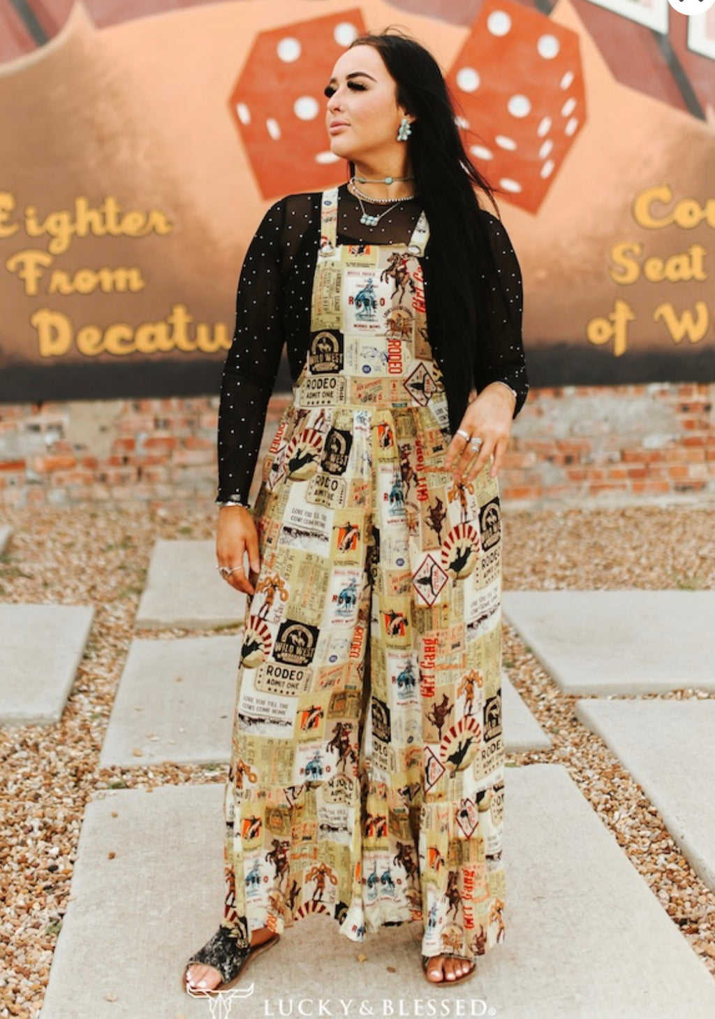 Vintage Western Jumpsuit