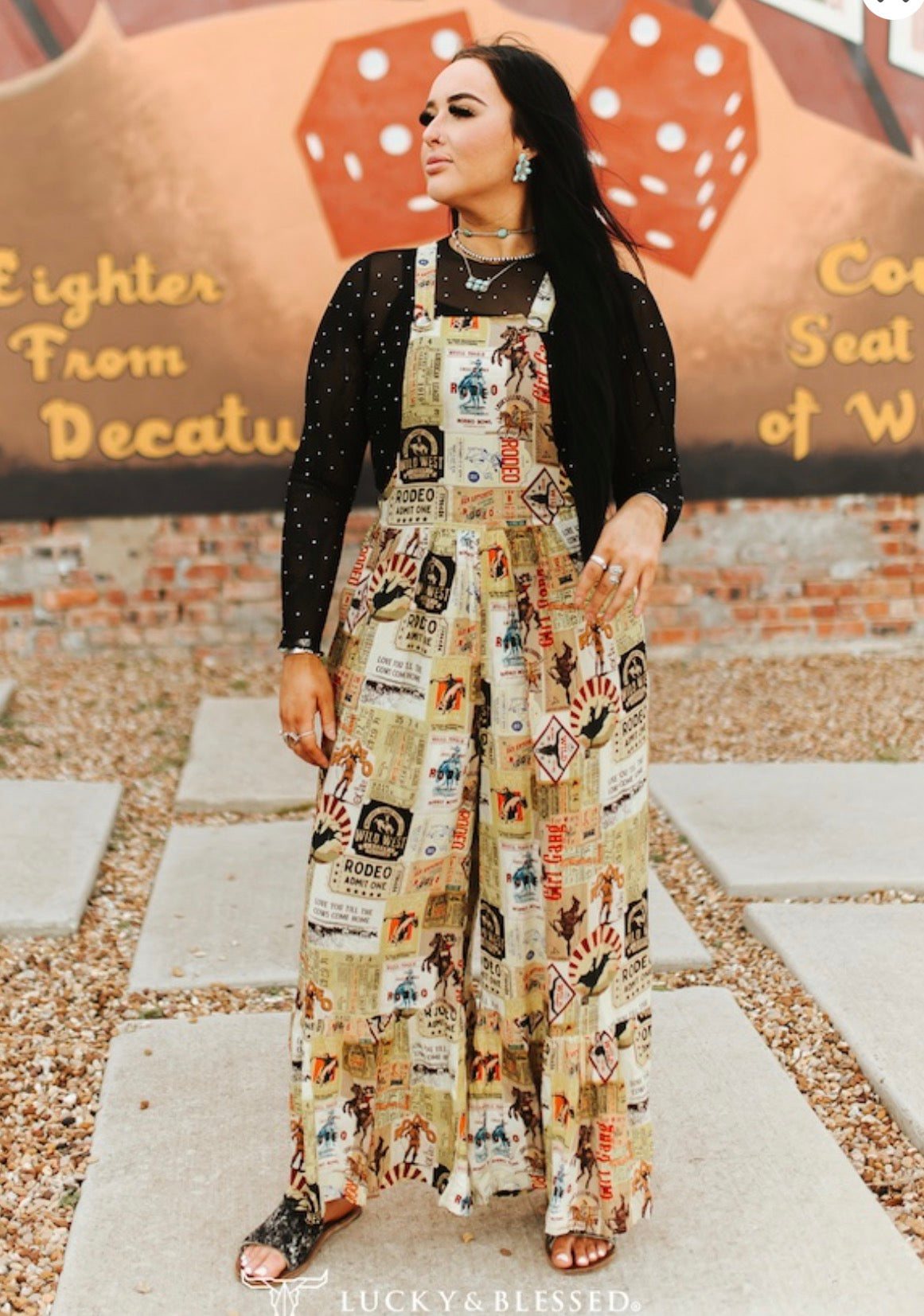 Vintage Western Jumpsuit