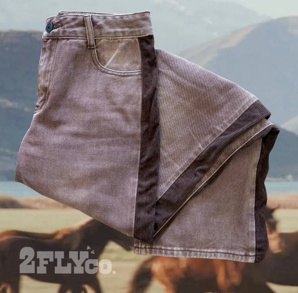 Out of Line Jeans - Mocha
