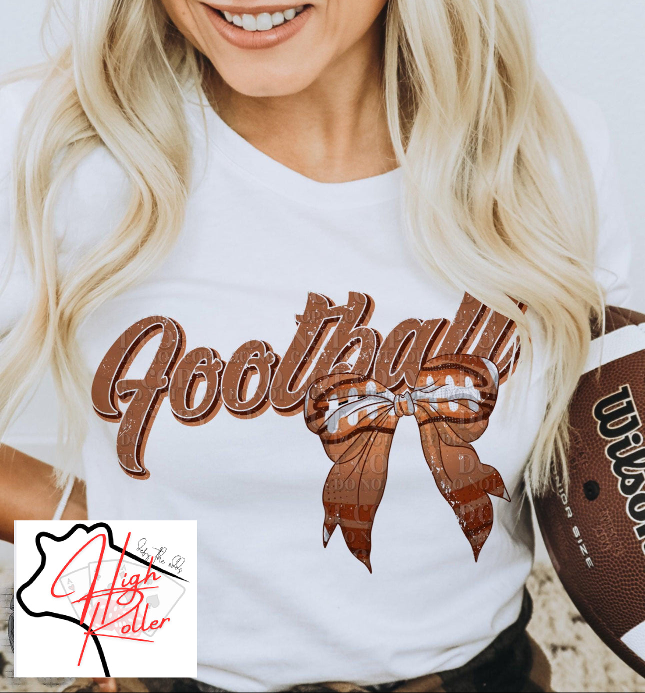 Football Bow Shirt