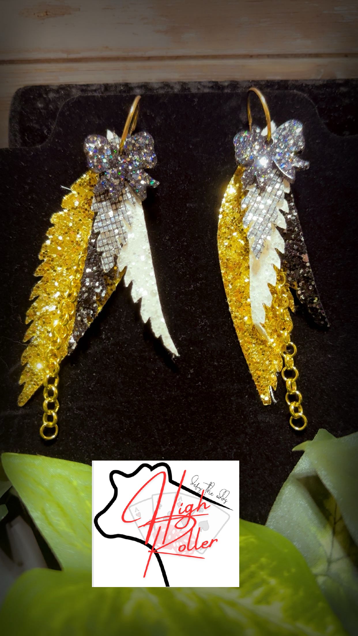 Feather Dangle Spirit Earrings