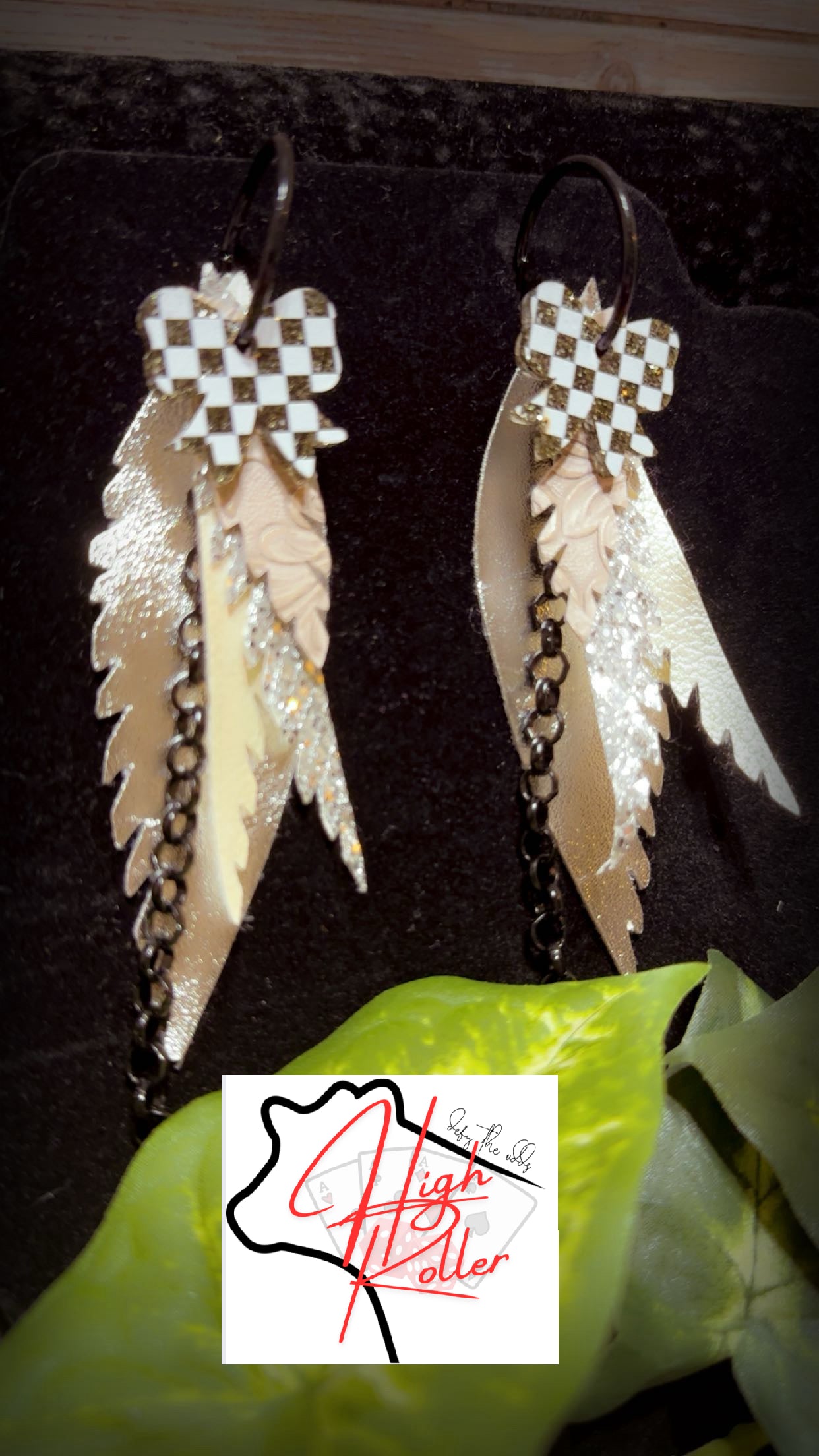 Feather Dangle Spirit Earrings