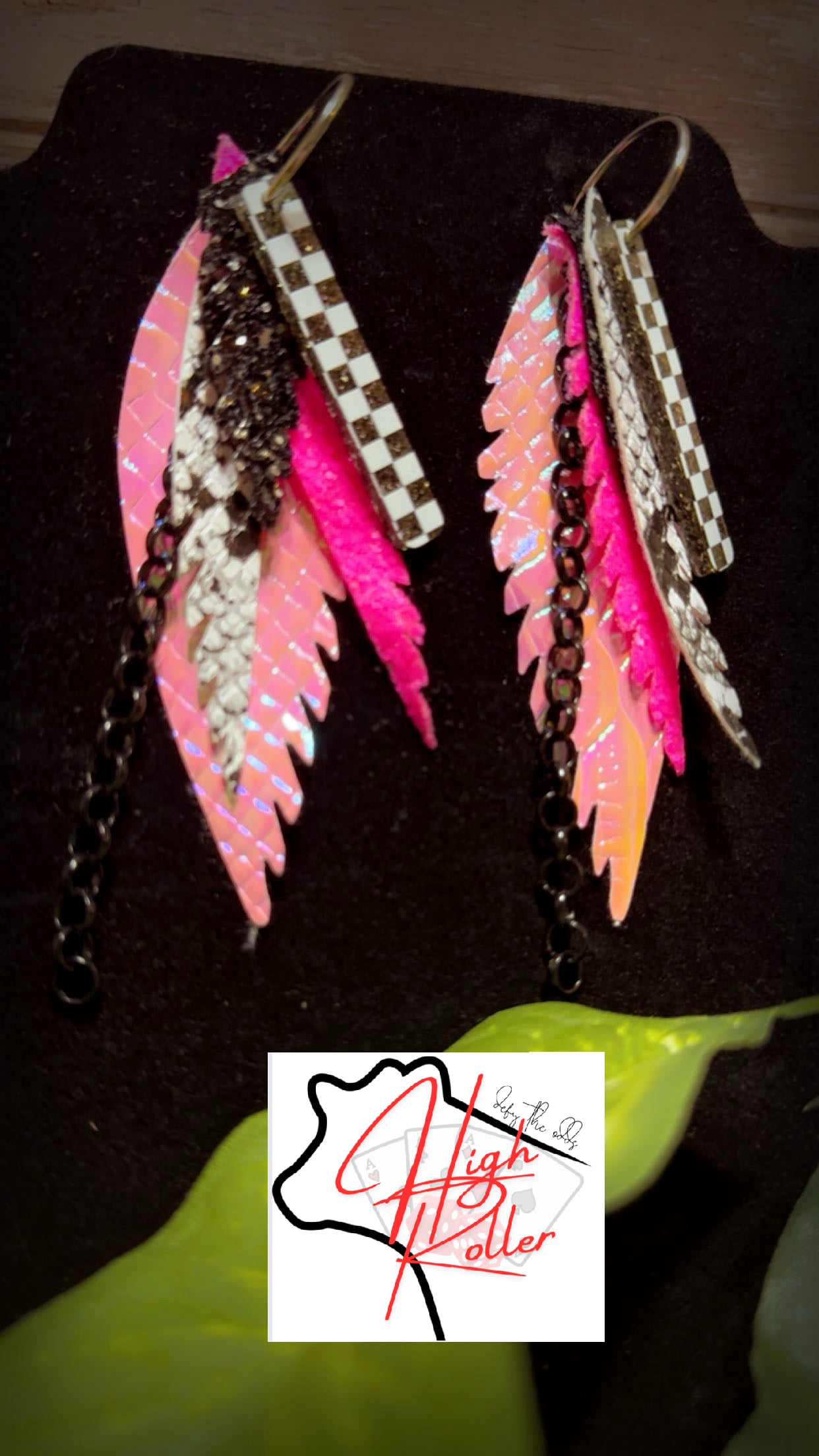 Feather Dangle Spirit Earrings