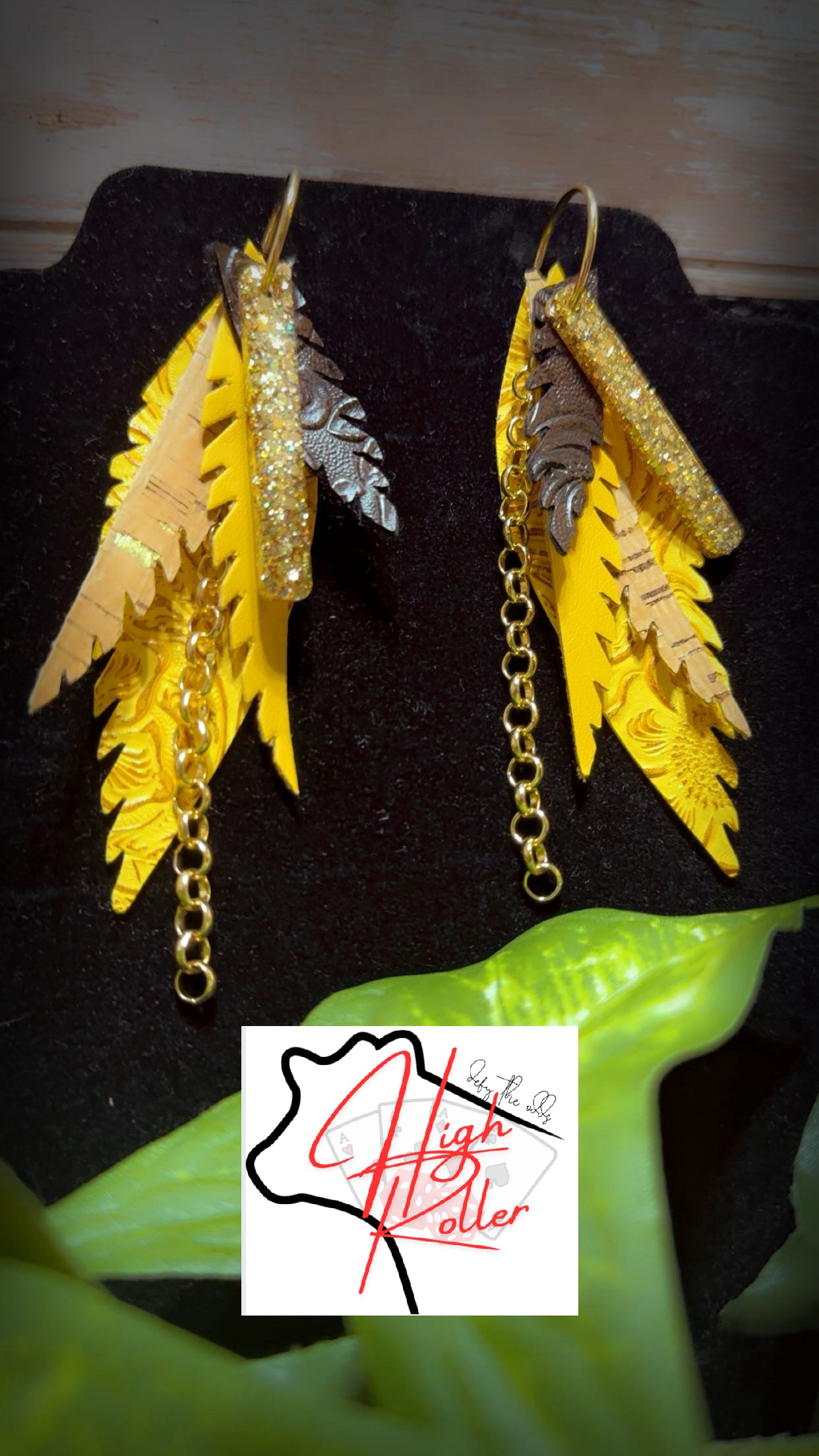 Feather Dangle Spirit Earrings