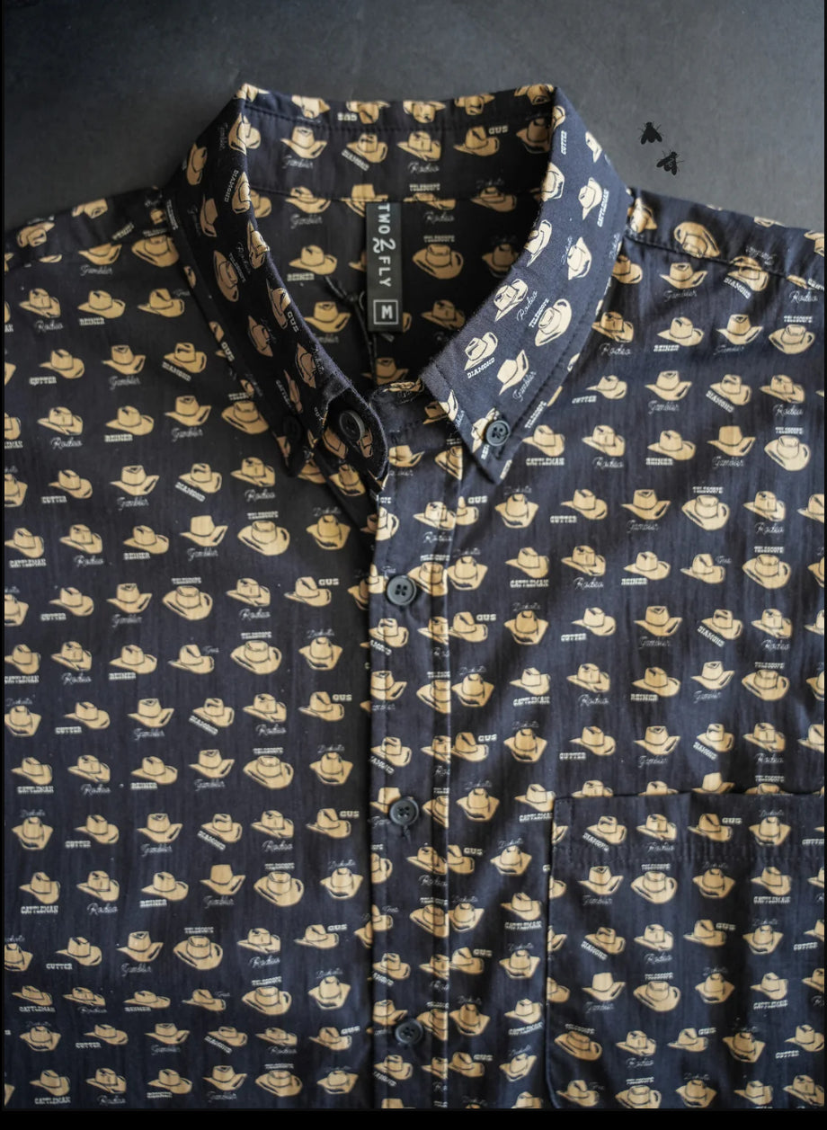 ‘Ten Gallon’ Men’s Button Down