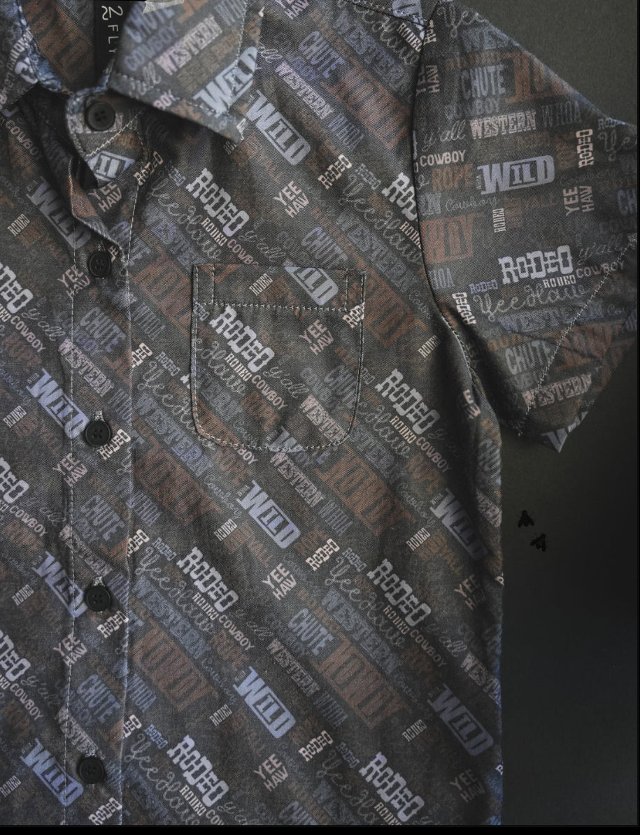 ‘Hey Howdy’ Boys Button Down