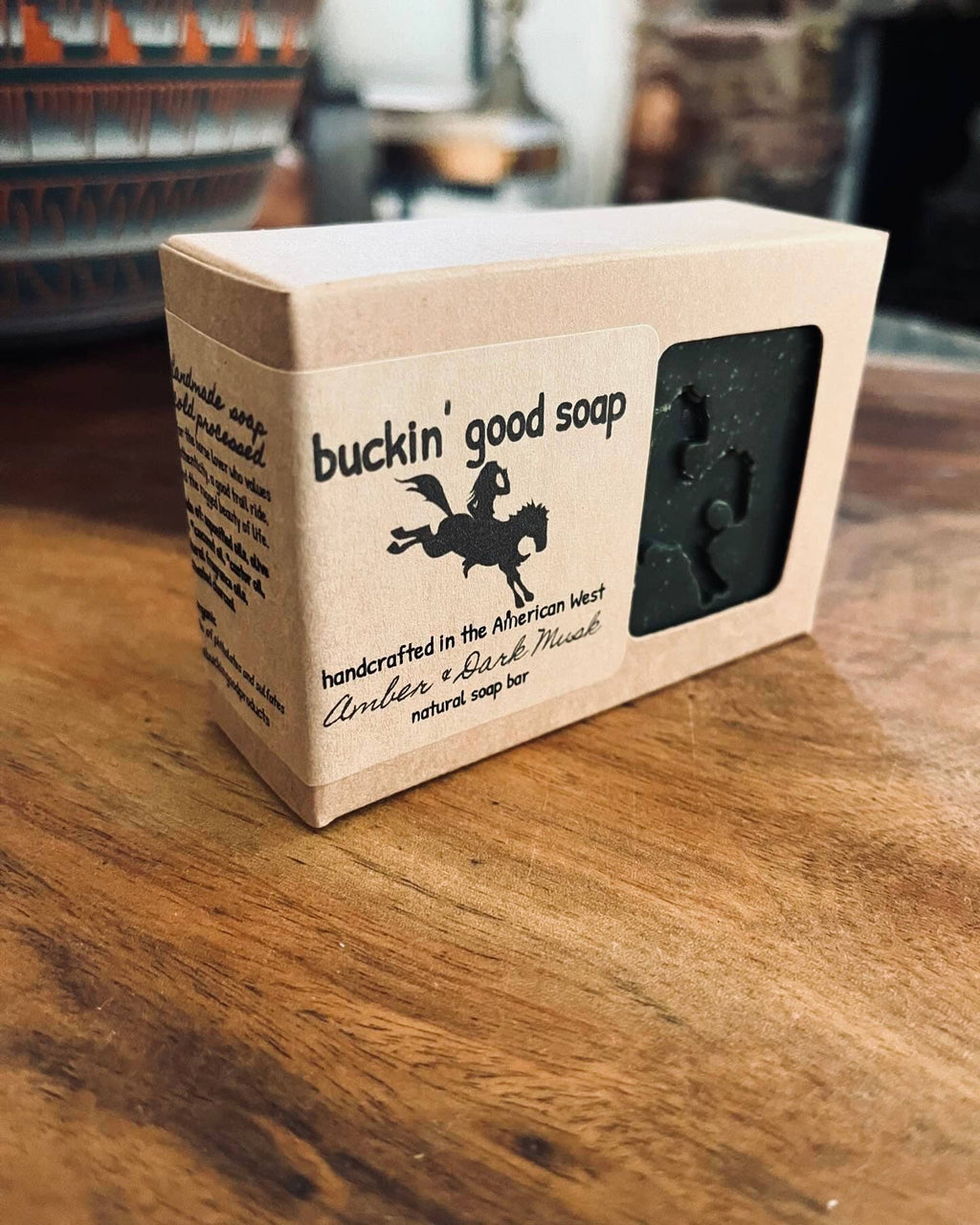 Soap Amber Dark Musk (western decor, western boutique)