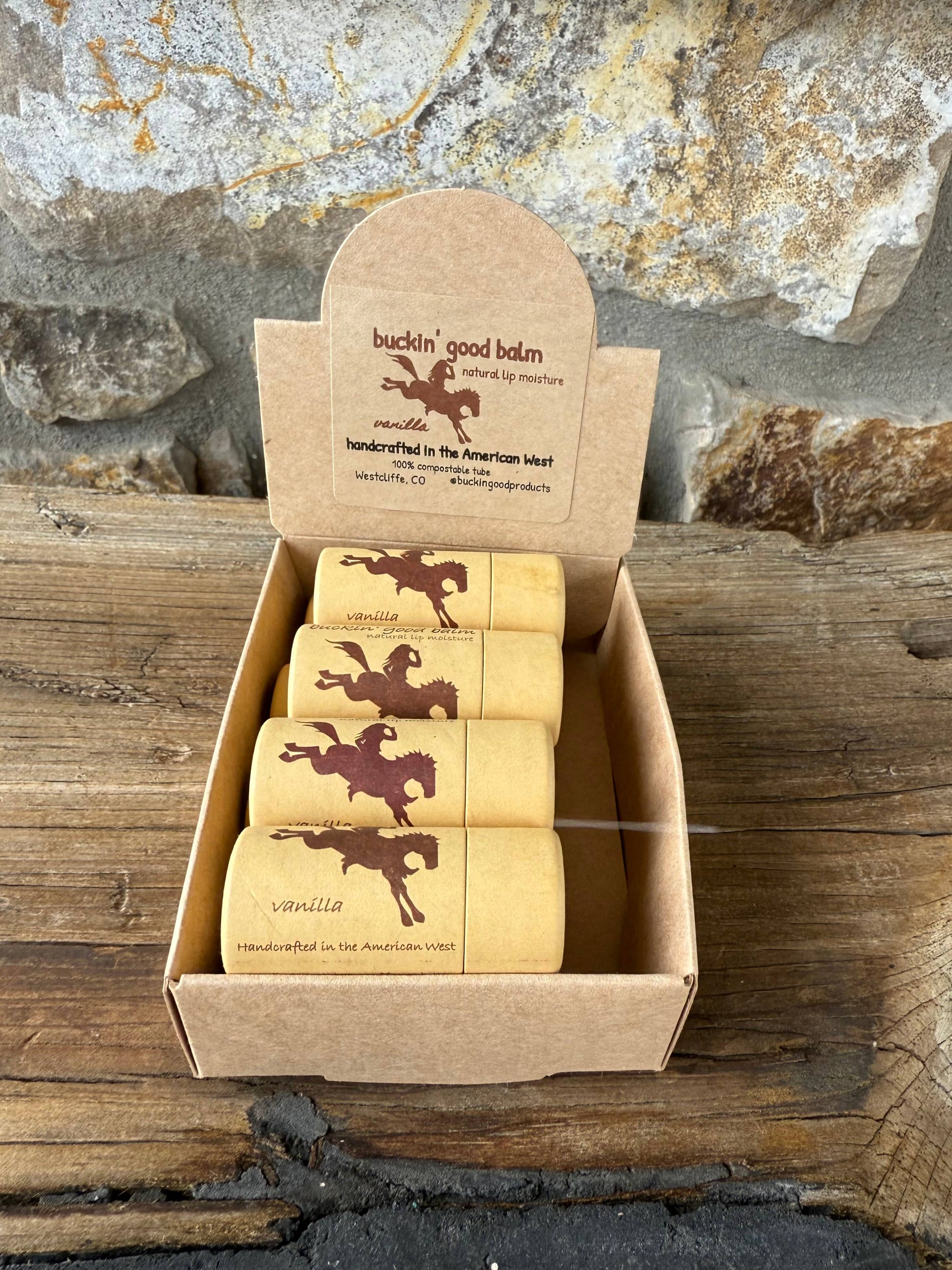 Lip Balm Vanilla (natural, plastic free)